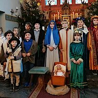 Krippenspiel in St. Katharina