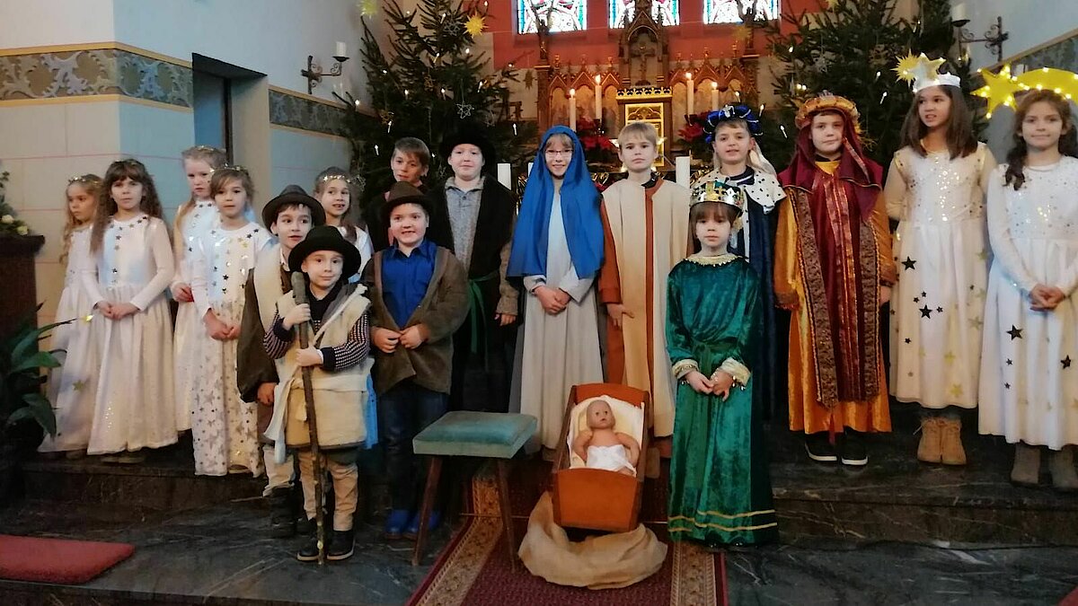 Krippenspiel in St. Katharina