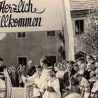 Blick ins Archiv: Firmung 1950 in Weilmünster