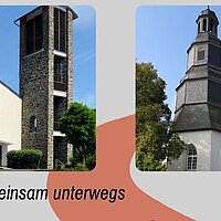 Ein Zeichen der Ökumene gesetzt! Kirchengemeinden gemeinsam unterwegs.
