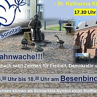 Friedensgebet und Mahnwache in Waldernbach