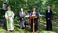 Gottesdienst und Begegnung am Ort des ehemaligen Klosters