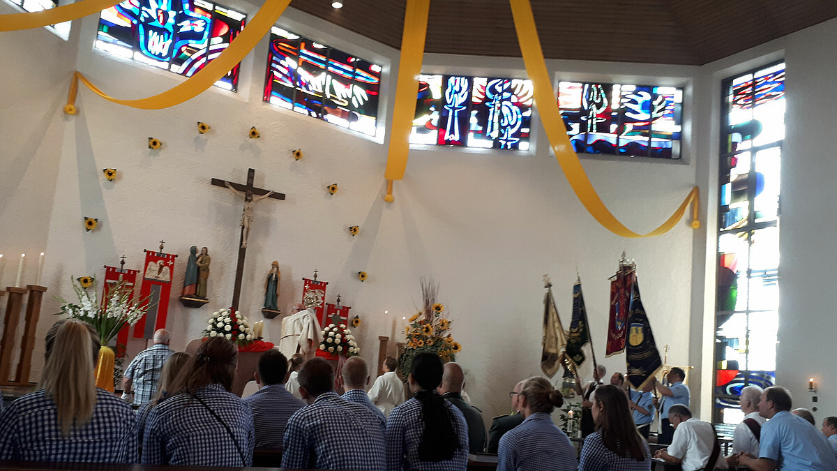 Pfarrei und Vereine feiern Kirchweih