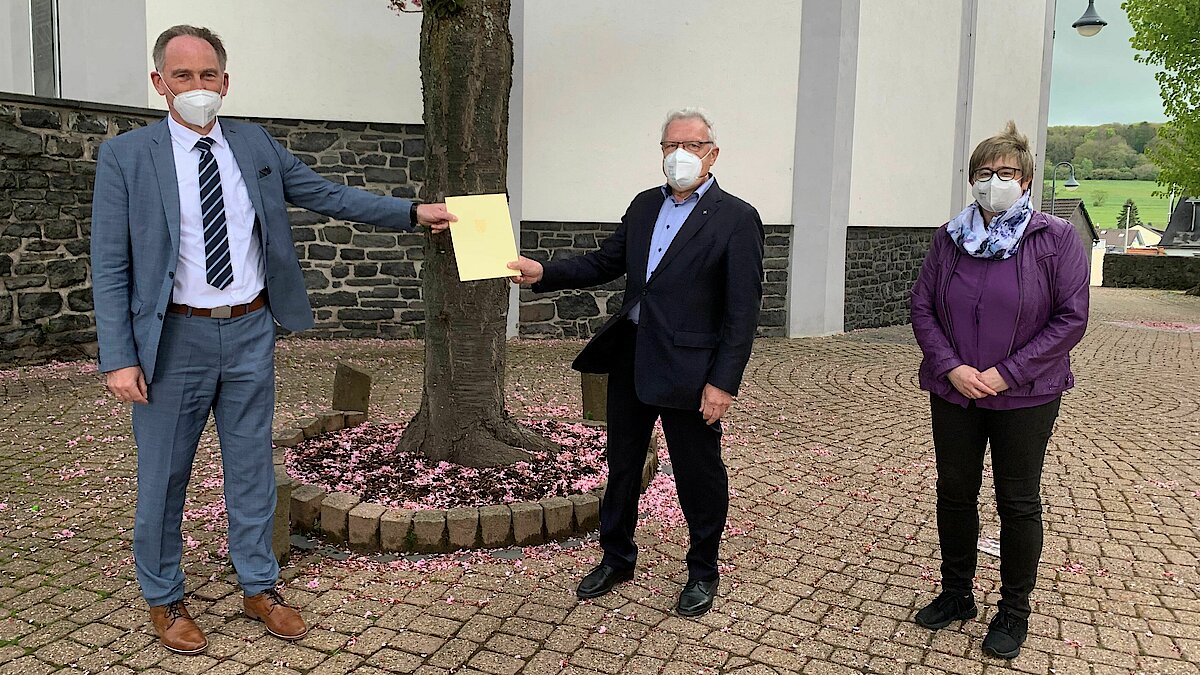 Karl-Leo Schlicht erhielt Landesehrenbrief